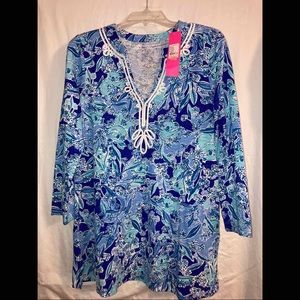 Lilly Pulitzer Kaia knit tunic Size L